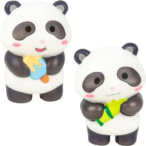Squishy Bagged Panda 4.5in Asst (12pcs) - Image 4