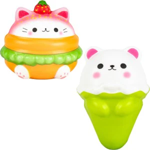 Squishy Bagged Snack Animals 4in (12pcs) - Image 4