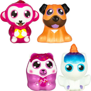 Squishy Big Eye Animal in 2in Capsule (250pcs) - Image 2