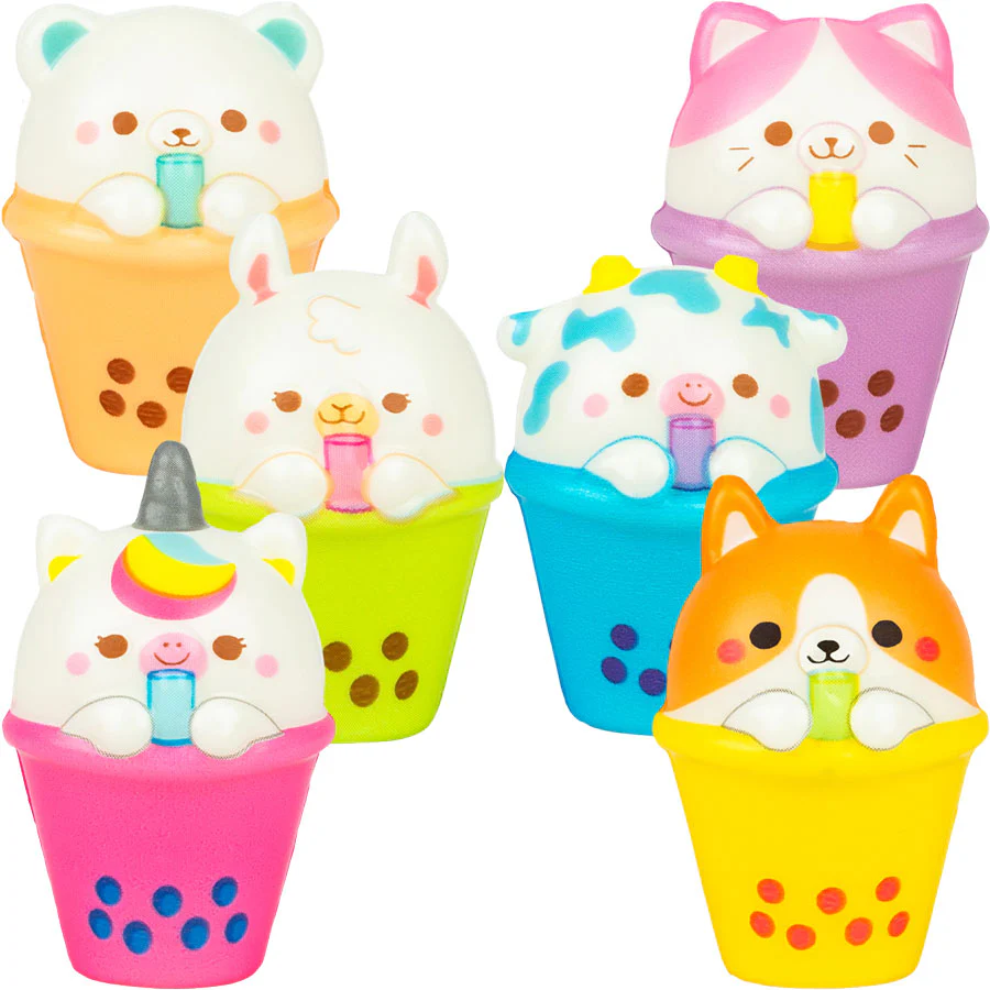 Squishy Bubble Tea Animal 2" Capsules - Image 2