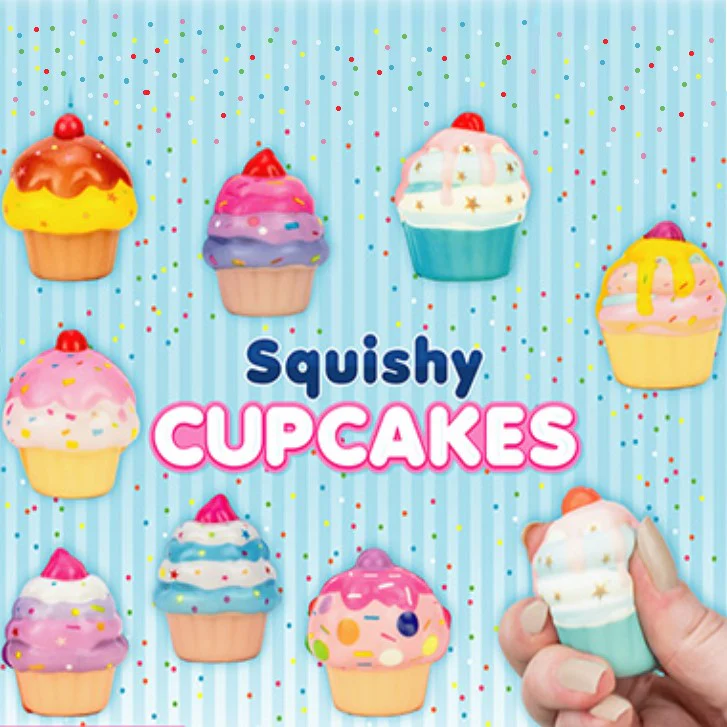 Squishy Cupcake Toys in 2" Capsules - Image 3