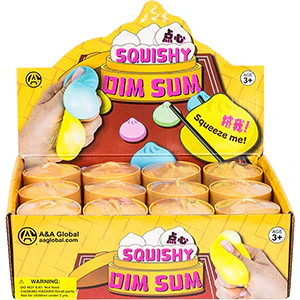 Squishy Dim Sum 3in Asst (24pcs) - Image 4