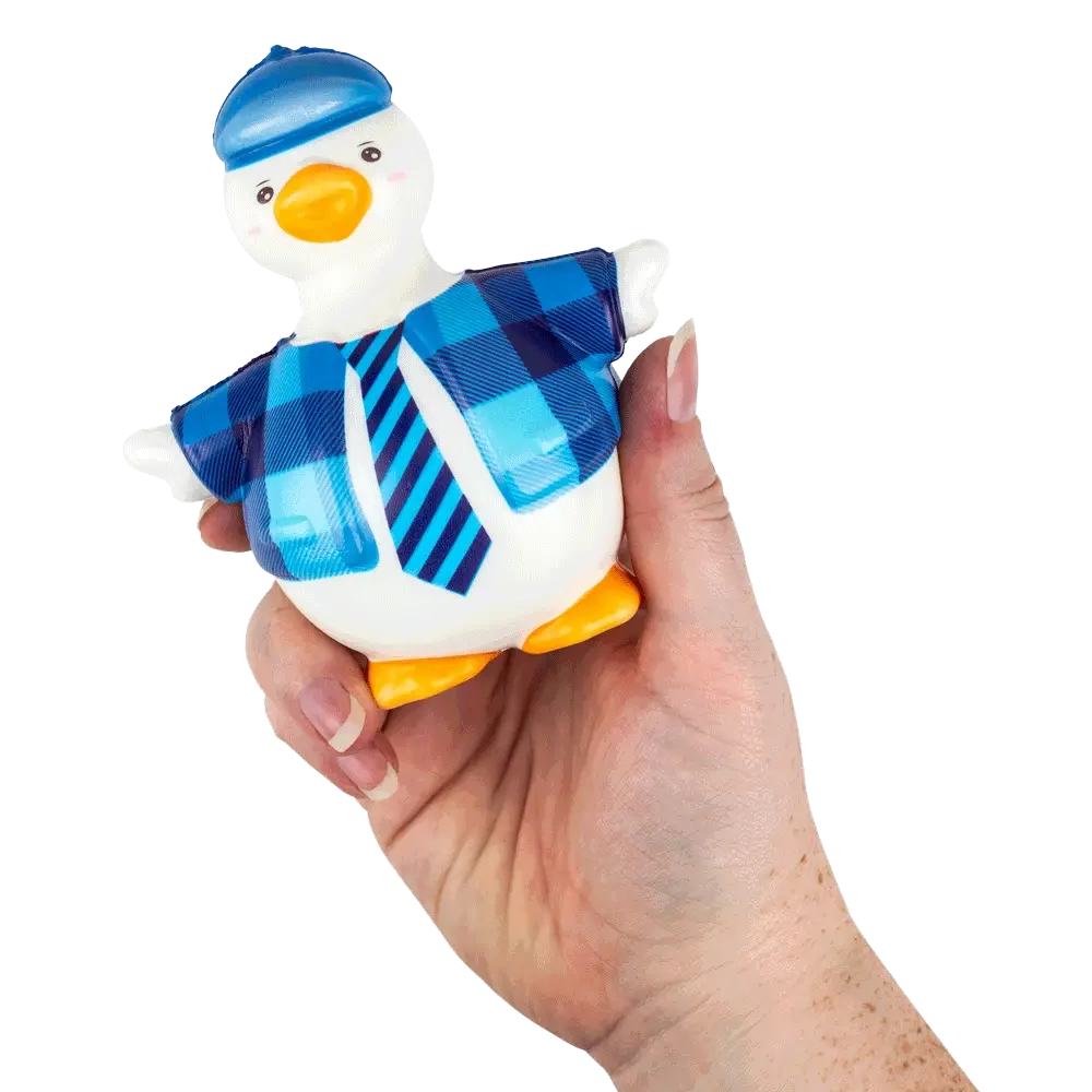 Squishy Duck in Clothes 4in Asst (12pcs) - Image 2