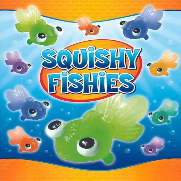 Squishy Fishies in 1" Capsules
