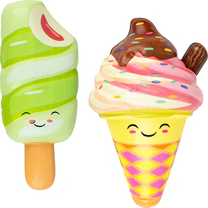Squishy Ice Cream and Popsicle 4.5in Asst (12pcs) - Image 4
