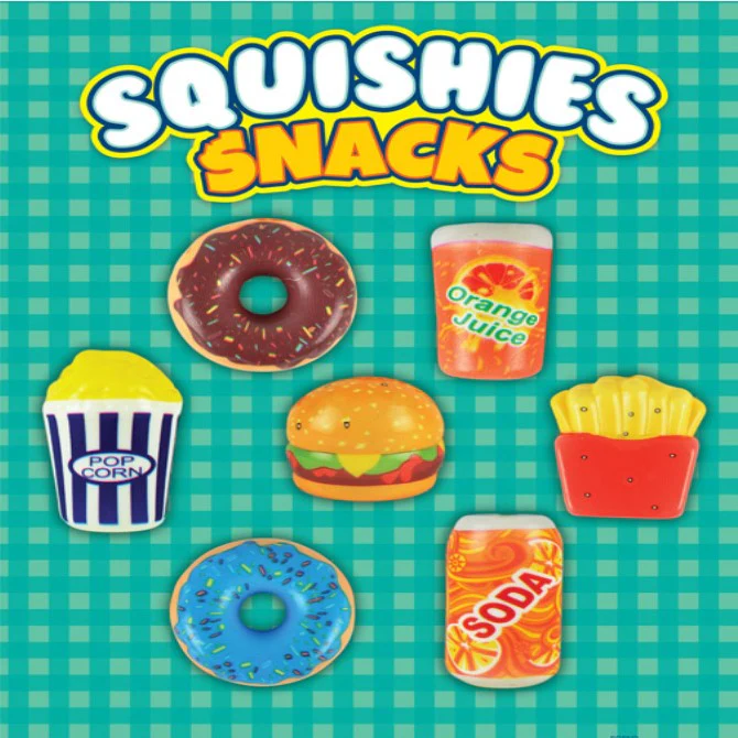 Squishy Snack Toys in 2" Capsules - Image 2