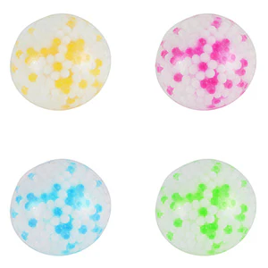 Sticky Splat DNA Ball w/Color Beads 4in (6 pcs) - Image 2