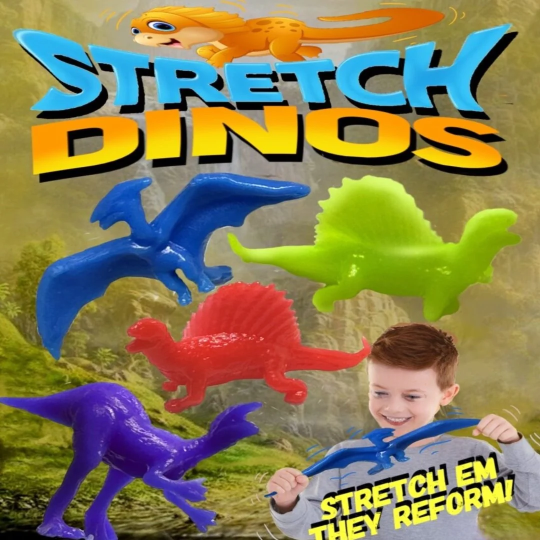 Stretch Dinos 1" Capsules
