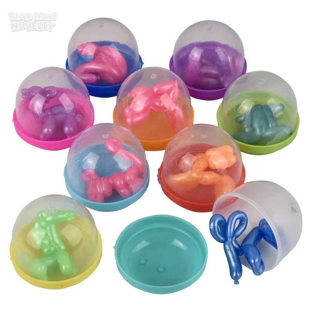 Stretchy Mini Balloon Animals 2" Capsules - Image 2