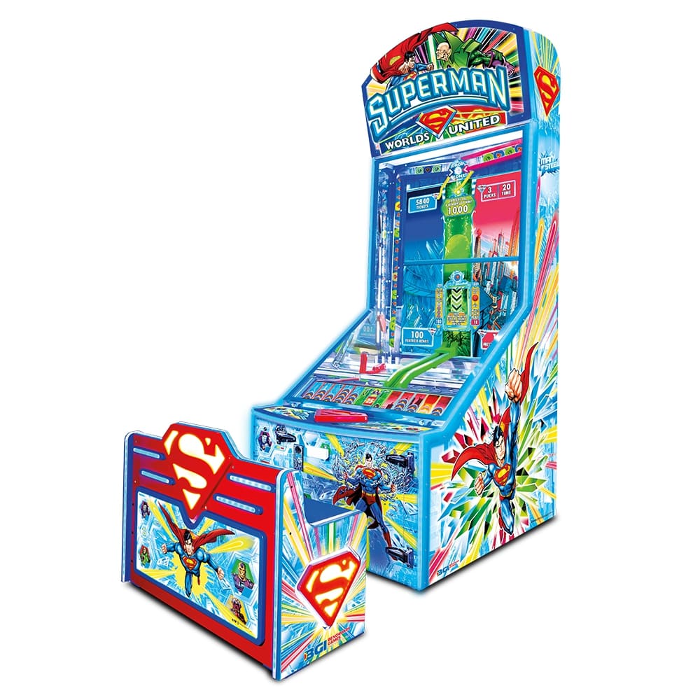 Superman Worlds United Arcade Game