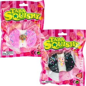 TABA Squishy Gummy Cookie with Lollipop in Middle (12pcs) - Image 2