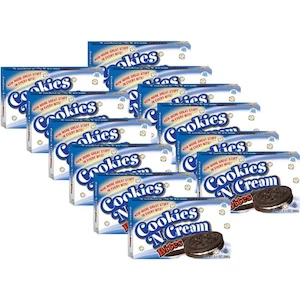 Taste of Nature Cookies N Cream Bites (12pcs) - Image 2