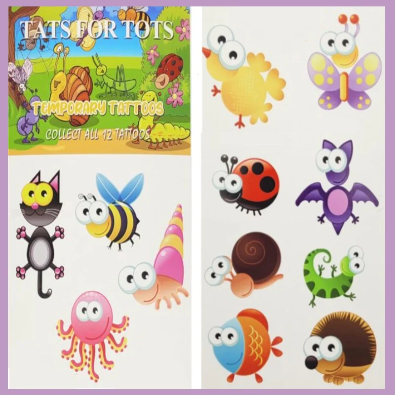 Tats for Tots Temporary Tattoo