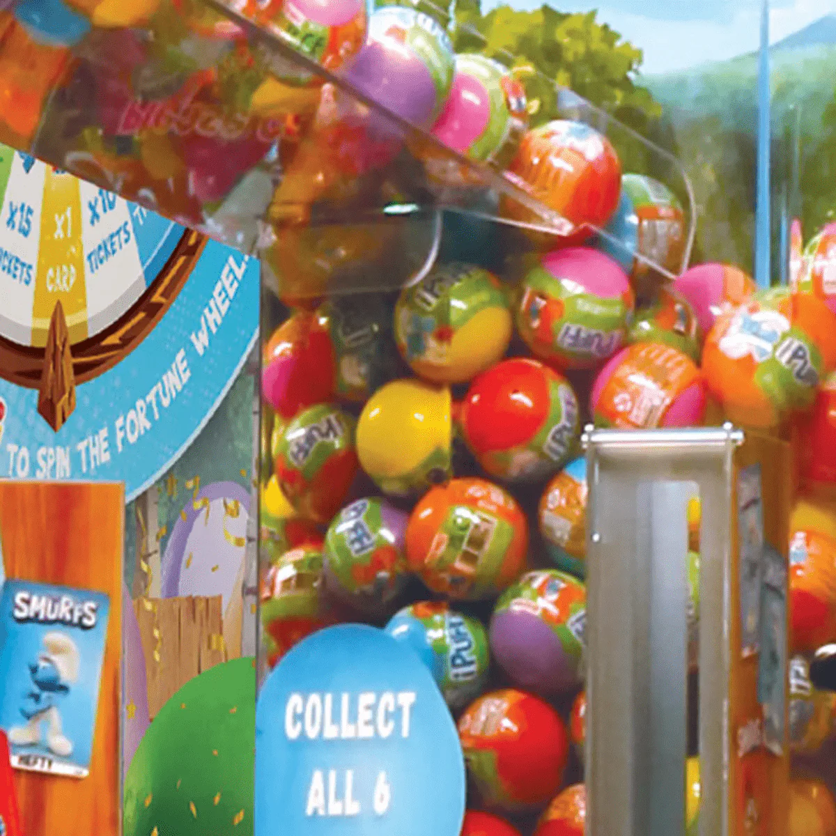 The Smurfs 2-Player Coin Pusher With Capsules - Image 3