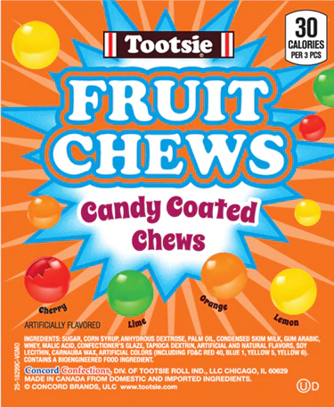 Tootsie Roll Candy Coated Fruit Chews (.5"/4000 count) - Image 3