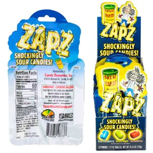 Toxic Waste® Zapz™ Sour Candies 12ct - Image 2