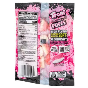 Trolli® Peg Bag Strawberry Puff 12ct - Image 2