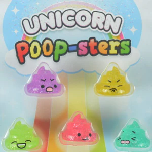 Unicorn Poopsters 2" Capsules