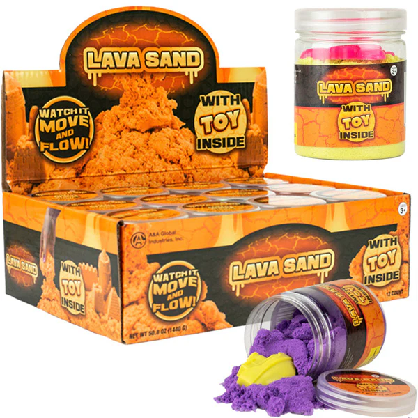 Volcano Moving Lava Sand Display Box (12 pcs) - Image 3