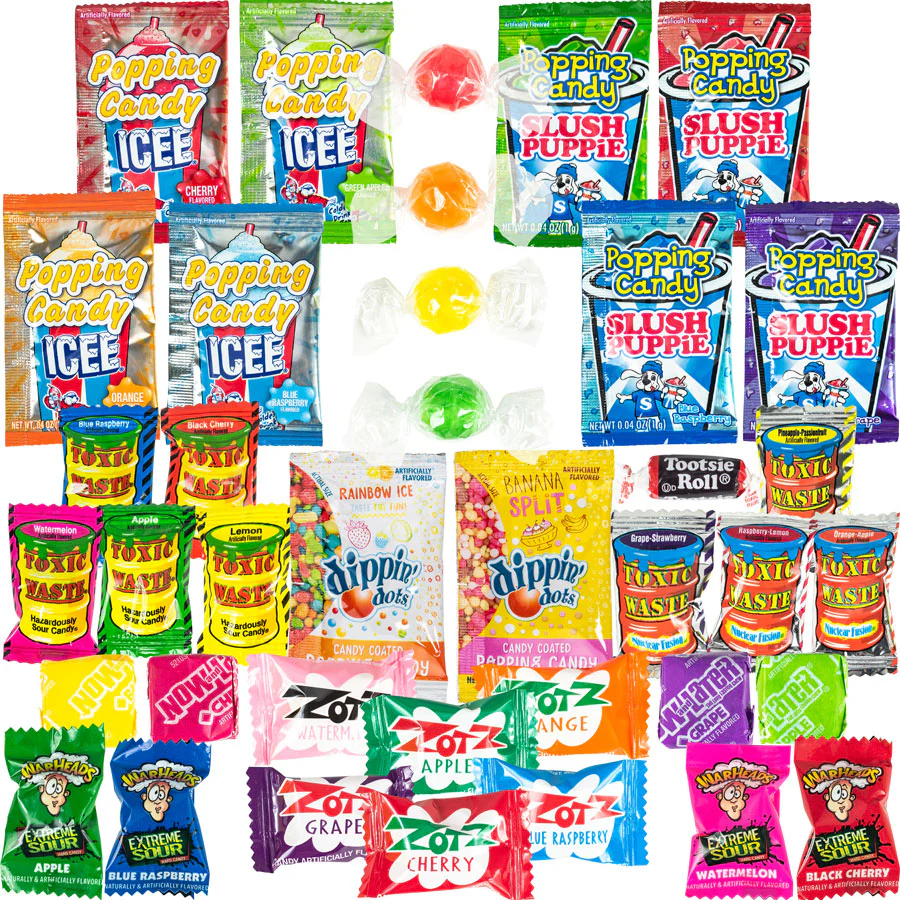 Wrapped Candy Vending Mix #1 in 2" Capsules