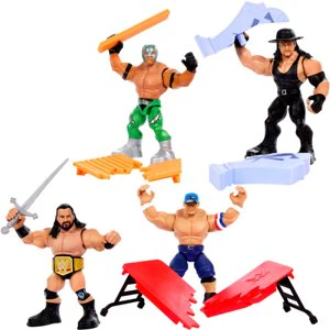 WWE™ Knuckle Cruncher Figure Set Series 6 (1ct.) - Image 2