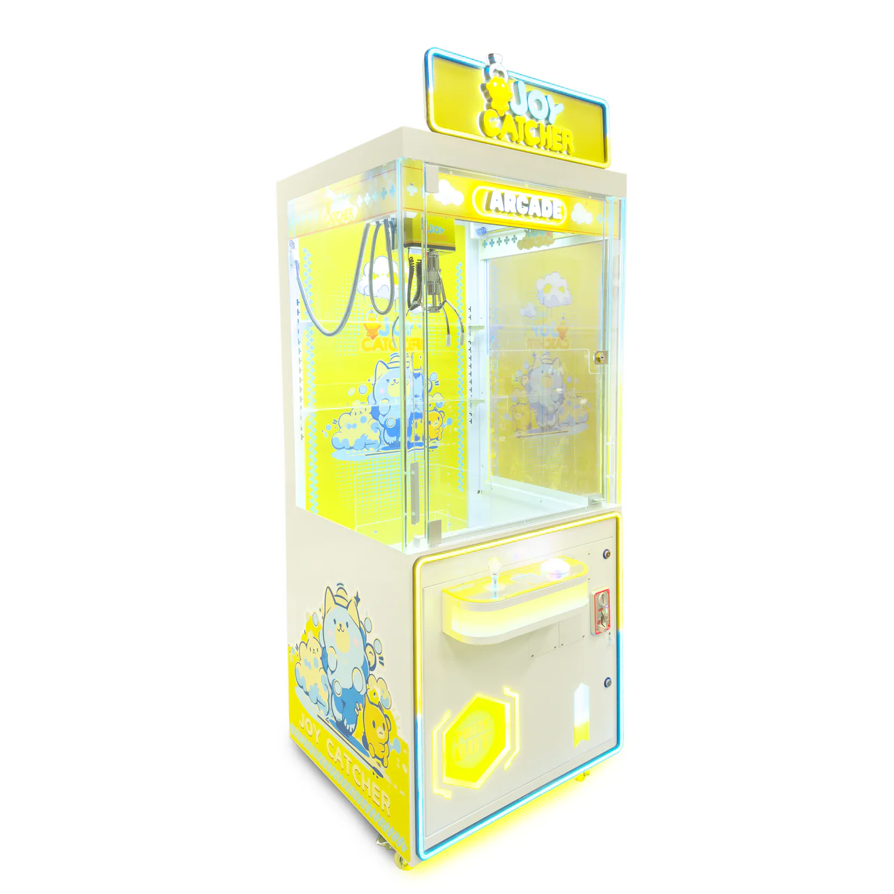 Yellow Joy Catcher 31" Claw Machine - Image 2