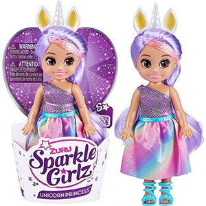 ZURU™ Sparkle Girls Unicorn Doll Cone 4.75in (24pcs) - Image 2