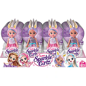ZURU™ Sparkle Girls Unicorn Doll Cone 4.75in (24pcs) - Image 3